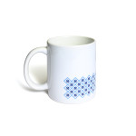 Πορσελάνινη κούπα με μοτίβο