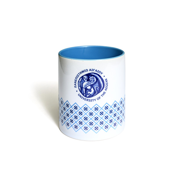 Πορσελάνινη κούπα με μοτίβο